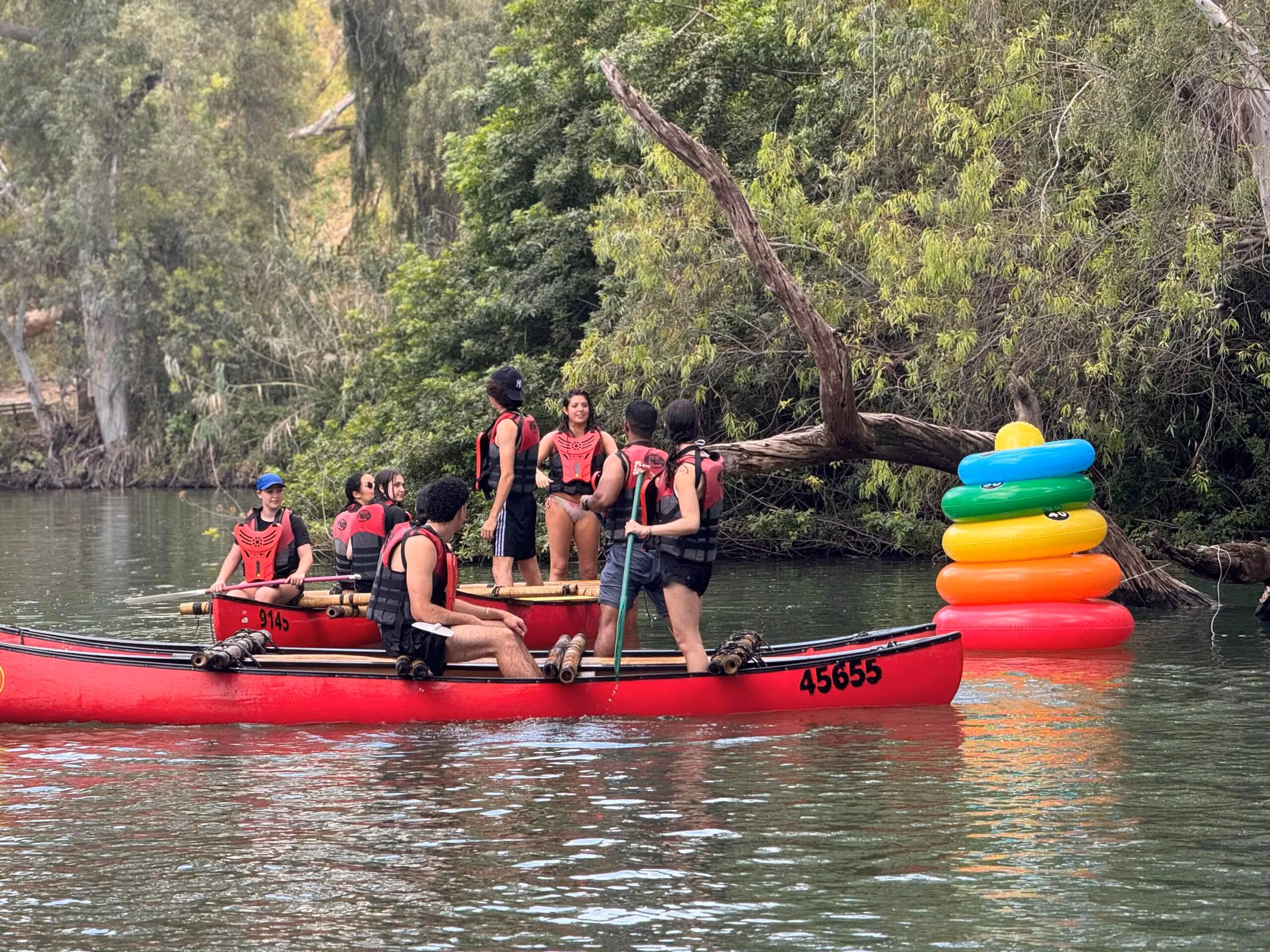 Kayak war water tag